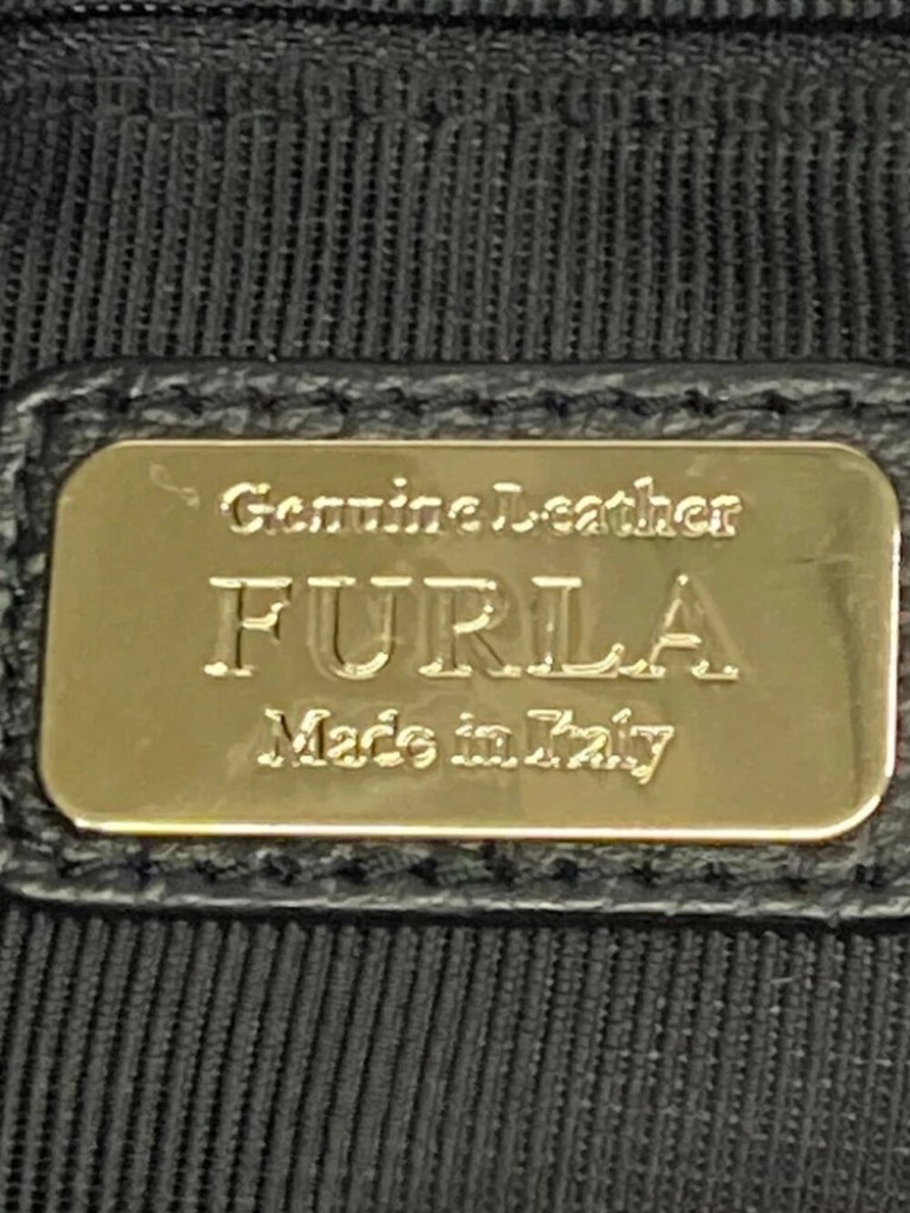 FURLA Black Leather Handbag - Picture 10 of 13